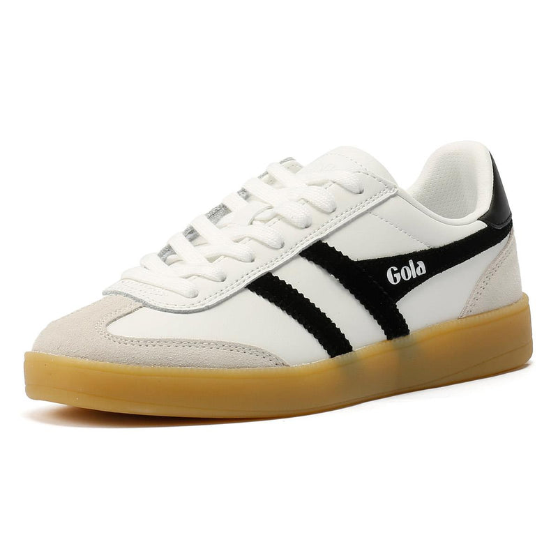 Gola Viper Leren Witte Sneakers Voor Dames