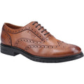 Hush Puppies Santiago Leren Herenschoenen Met Veters In Het Bruin