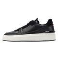 Cruyff Surefire Tennis Leren Zwarte Herensneakers