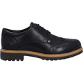 Hunter Cawdor Leren Heren Zwarte Brogues Schoenen