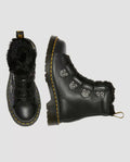 Dr. Martens 1460 Lace To Toe Leren Dames Zwarte Laarzen