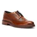 Ben Sherman Archie Brogue Bruine Leren Veterschoenen Voor Heren