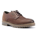 Barbour Sandstone Leren Heren Bruine Veterschoenen