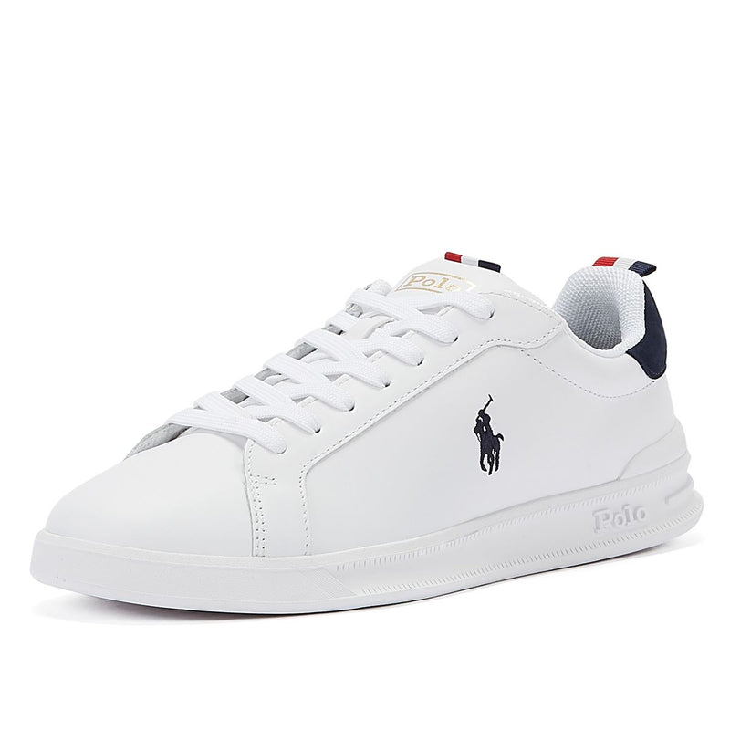 Ralph Lauren Hrt Ct Ii Sneakers Lage Witte Trainers