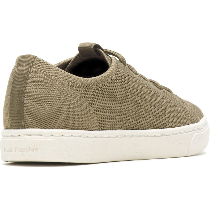 Hush Puppies Good Heren Olijfgroene Sneakers