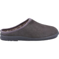 Hush Puppies Ashton Suede Heren Grijze Pantoffels