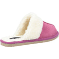 Hush Puppies Arianna Suède Dames Roze Pantoffels