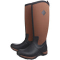 Muck Boots Arctic Adventure Zwarte/Bruine Regenlaarzen