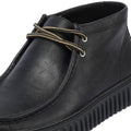 Clarks Main Torhill Hi Leren Heren Zwarte Laarzen