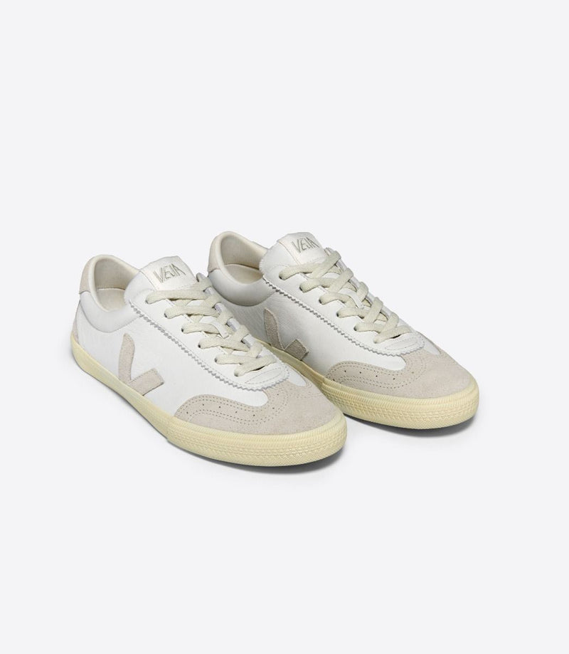 Veja Volley Leren Witte Sneakers Voor Dames