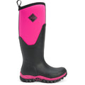 Muck Boots Arctic Sport II Tall Rubberen Zwarte/Roze Regenlaarzen