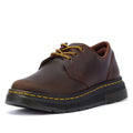 Dr. Martens Crewson Lo Crazy Horse Donkerbruine Veterschoenen