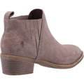 Hush Puppies Isobel Leren Damesschoenen In Taupekleurige Boots