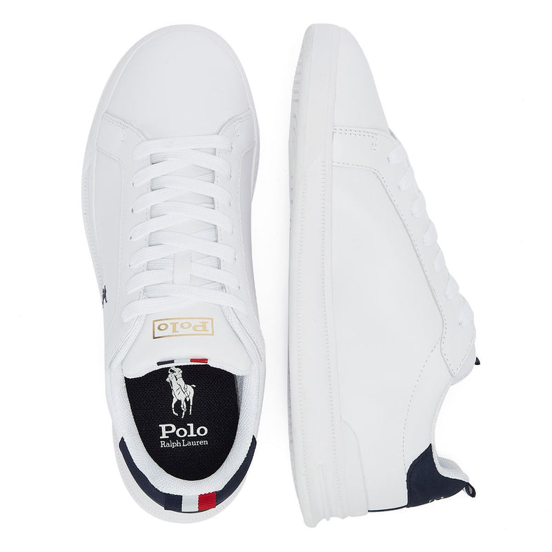 Ralph Lauren Hrt Ct Ii Sneakers Lage Witte Trainers