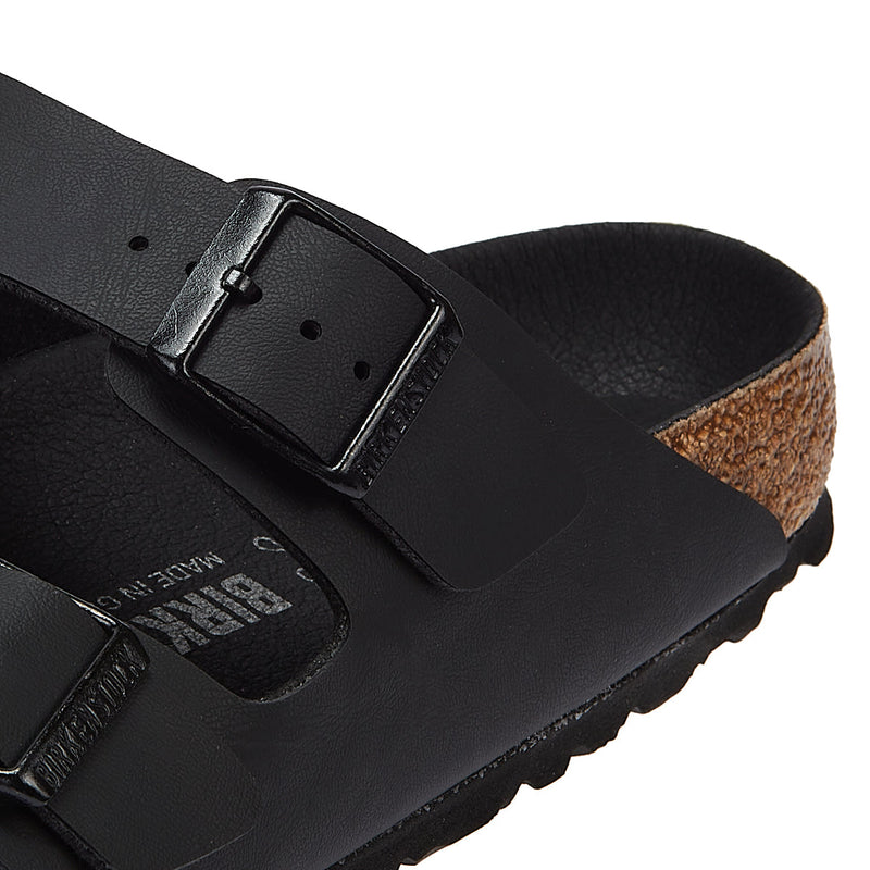 Birkenstock Arizona Birko-Flor Heren Zwart Smal Sandalen