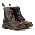 Dr. Martens Serena Bruine Leren Dameslaarzen