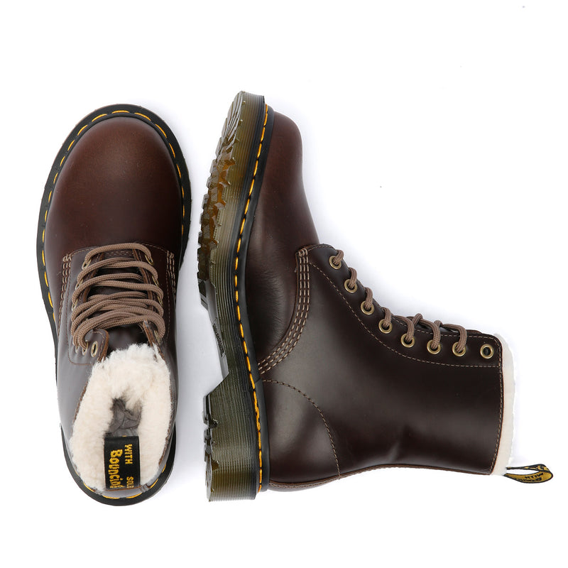 Dr. Martens Serena Bruine Leren Dameslaarzen