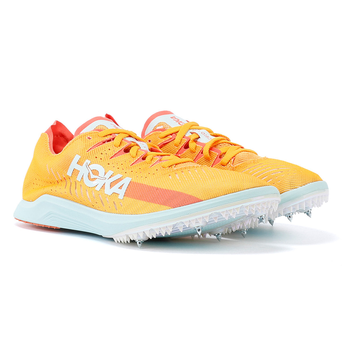 Hoka Cielo X LD Stralend Gele / Camellia Sneakers