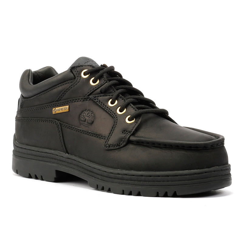 Timberland Heritage Mid Lace Gore-Tex Leren Zwarte Herenlaarzen