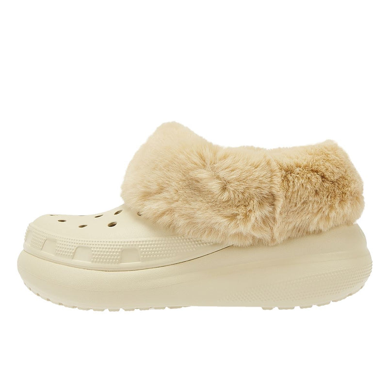 Crocs Furever Crush Klomp Bot Dames Beige Comfortschoenen