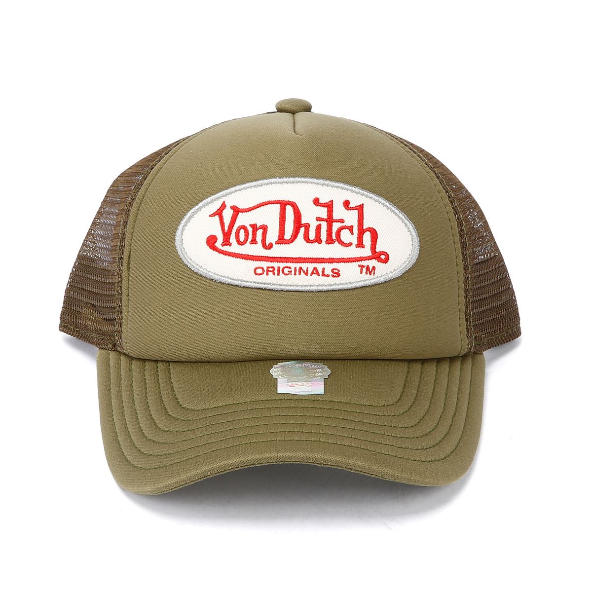 Von Dutch Trucker Tampa Katoenen Khaki Petten