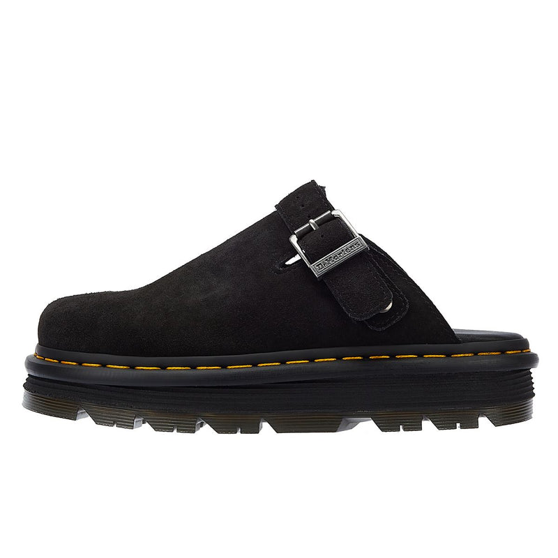 Dr. Martens Zebzag Muilezel Van Zwart Suède