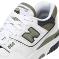 New Balance 550 Witte/Khaki Sneakers