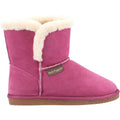 Hush Puppies Ashleigh Nepbont Dames Roze Pantoffels