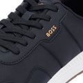 Boss Titanium Heren Zwarte Sneakers