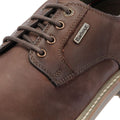 Barbour Sandstone Leren Heren Bruine Veterschoenen