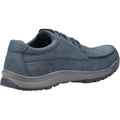 Hush Puppies Tucker Leren Heren Marineblauwe Nubuck Veterschoenen