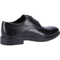 Hush Puppies Sterling Zwarte Leren Veterschoenen Voor Heren