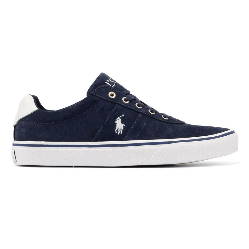 Ralph Lauren Hanford III Leren Heren Blauwe Sneakers