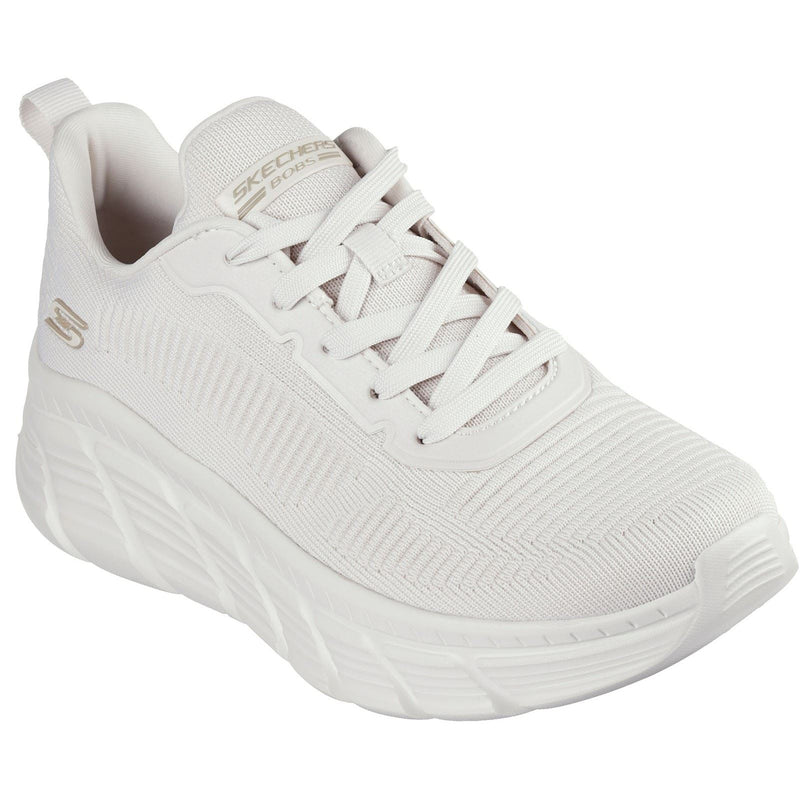 Skechers Bobs B Flex Hi Flying Textiel Dames Off White Sneakers