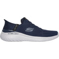 Skechers Bounder 2.0 Emerged Textiel Heren Marineblauwe Sneakers