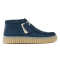 Clarks Main Torhill Hi Suede Heren Blauwe Laarzen