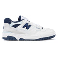 New Balance 550 Witte/Marineblauwe Sneakers