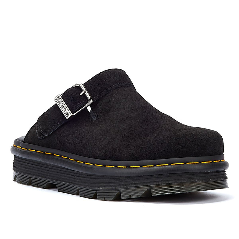 Dr. Martens Zebzag Muilezel Van Zwart Suède