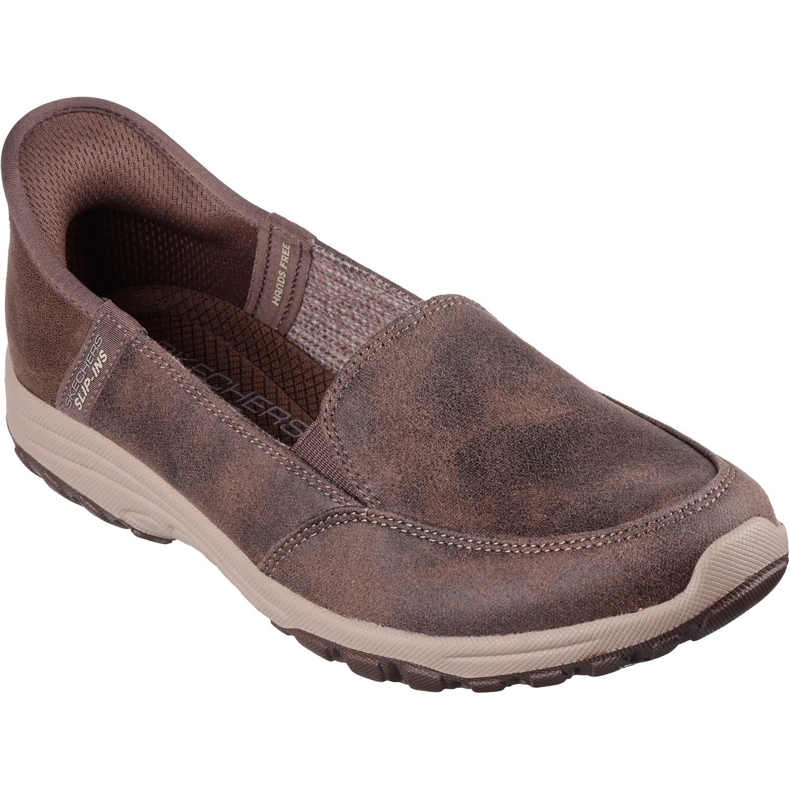 Skechers Reggae Fest 2.0 Classically Textiel Dames Chocolade Sneakers