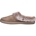 Skechers Cozy Campfire Lovely Life Polyester Dames Taupe Pantoffels.