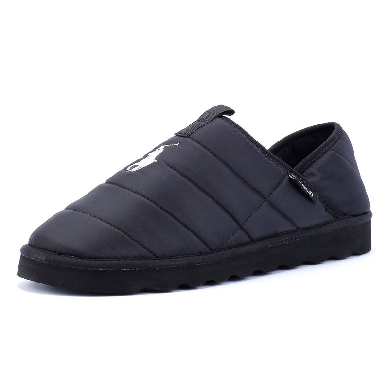 Ralph Lauren Everrett Heren Zwarte Pantoffels