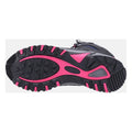 Cotswold Abbeydale Mid Dames Wandelschoenen Van Rubber In Marineblauw/Zwart/Fuchsia