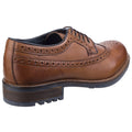 Cotswold Poplar Leren Heren Tan Brogues Schoenen