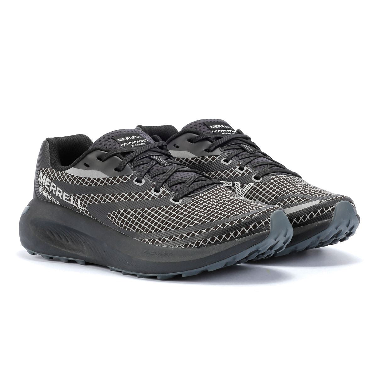 Merrell Morphlite Reflective GTX Heren Zwarte Sneakers