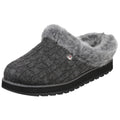 Skechers Keepsakes Ice Angel Polyester Dames Pantoffels In Antracietkleur