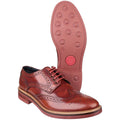 Base London Woburn Leren Heren Tan Brogues Schoenen