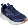 Skechers Edgeride Rekze Textiel Heren Marineblauwe/Witte Sneakers