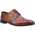 Hush Puppies Elliot Leren Heren Tan Brogues Schoenen