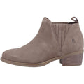 Hush Puppies Isobel Leren Damesschoenen In Taupekleurige Boots