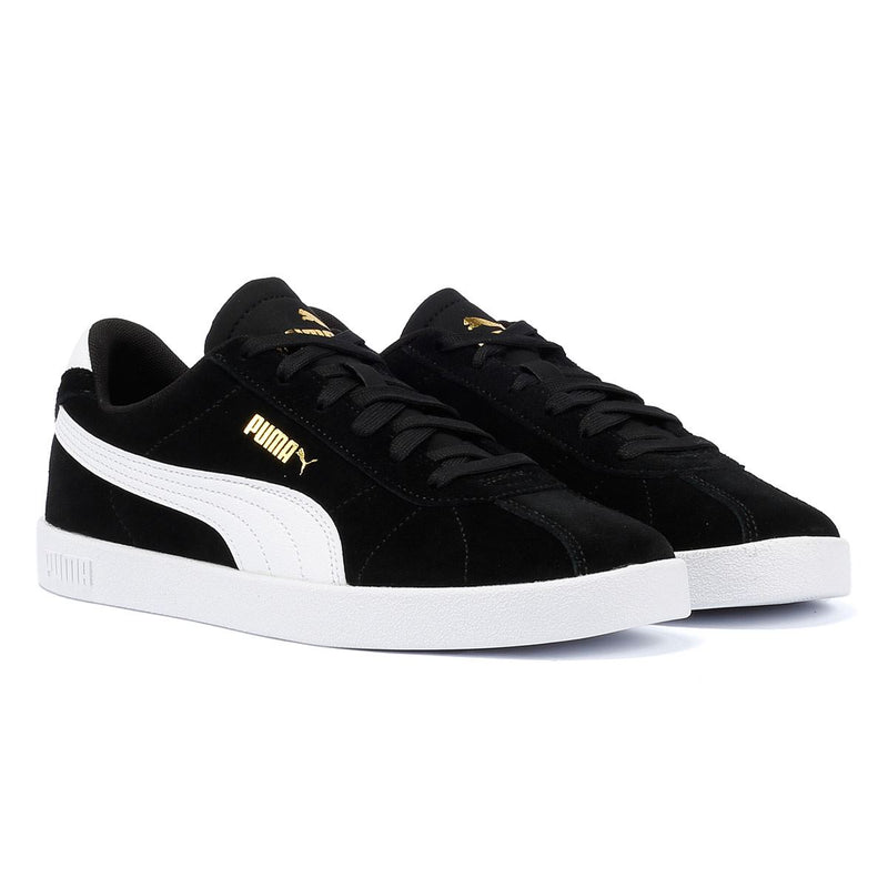 Puma Club II Zwarte Suède Sneakers